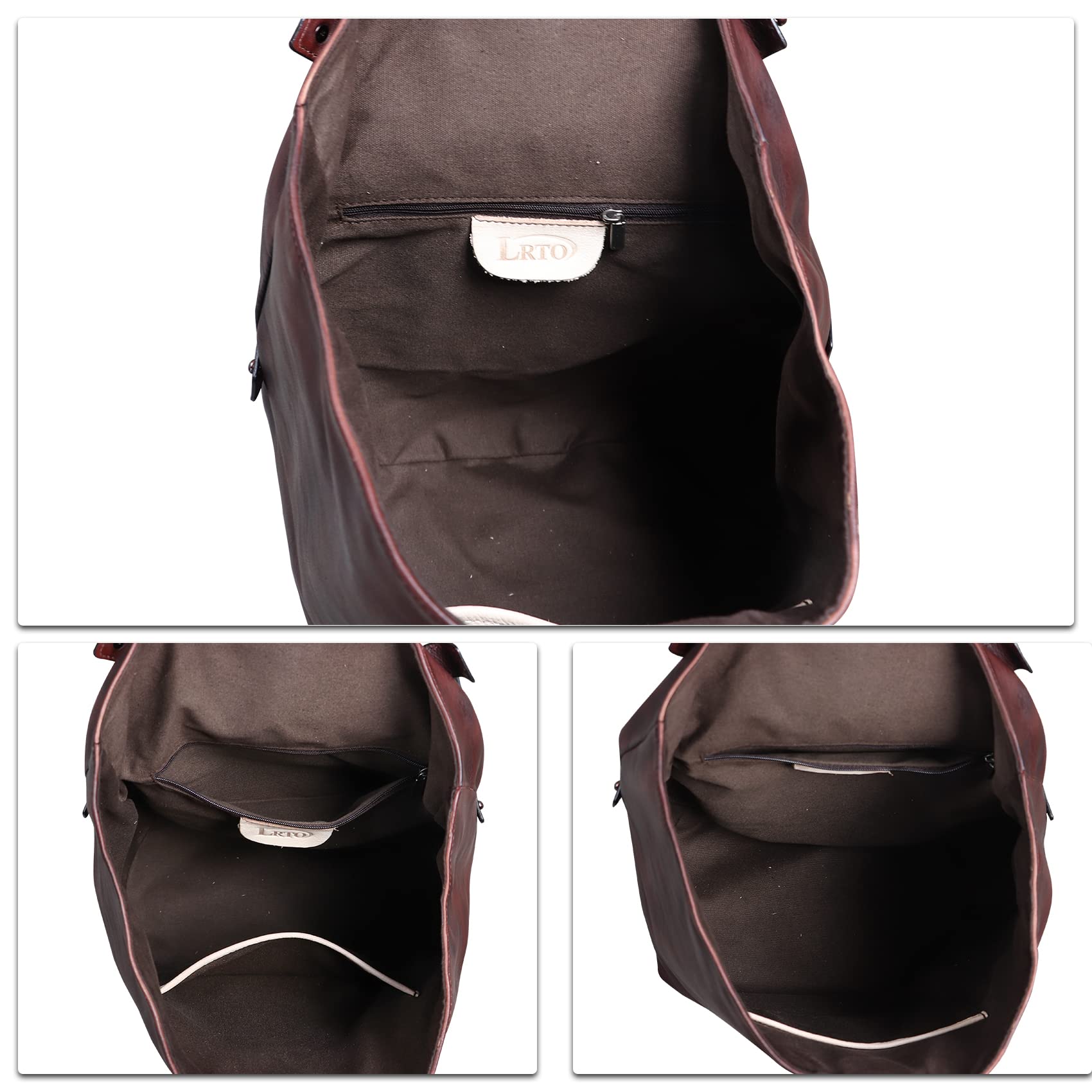 Premium Genuine Leather Sling Bag for Men & Women - Large Crossbody Shoulder Backpack - Durable Chest Bag for Travel, Work & Everyday Use