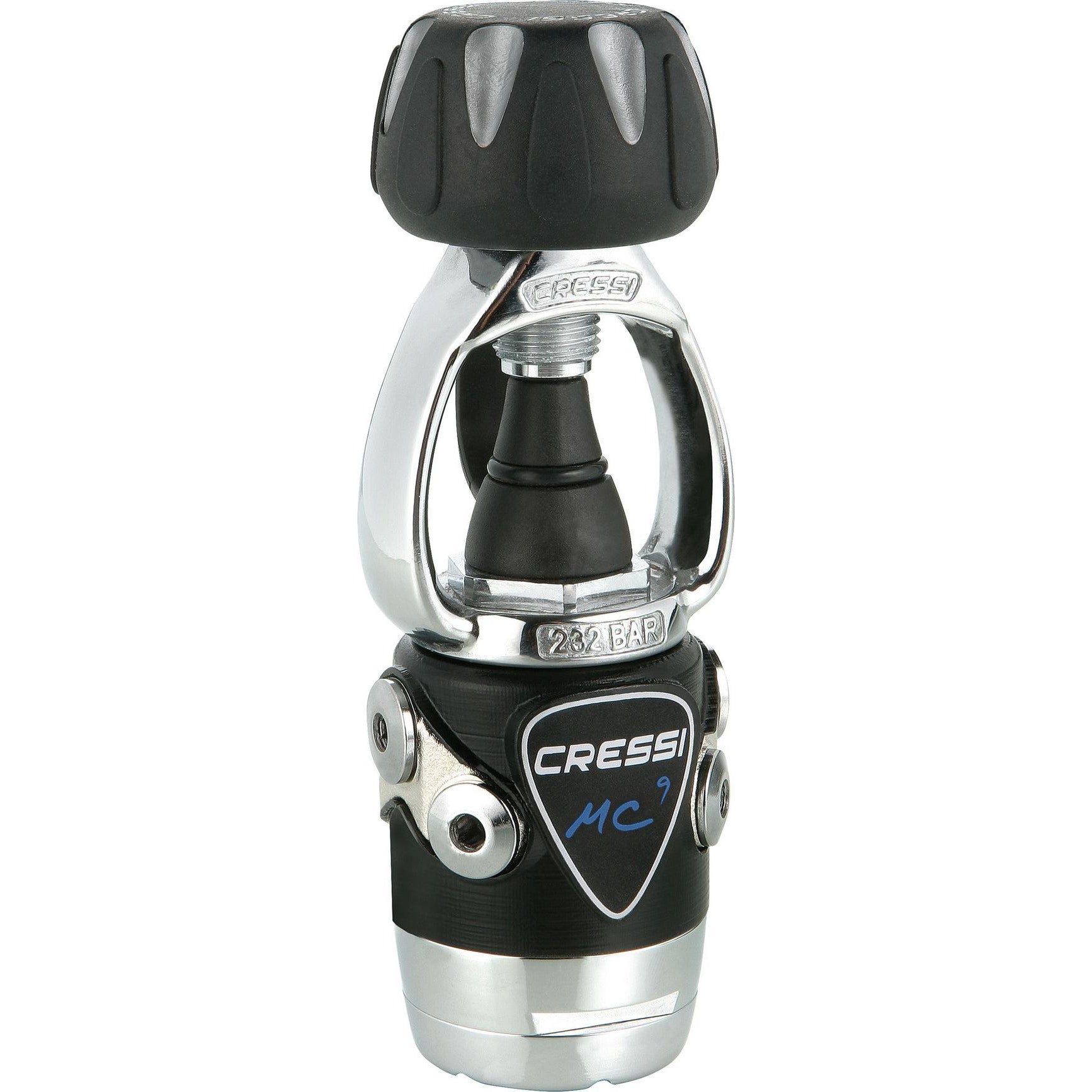 Cressi MC9 SC + Compact Pro Regulator - Premium Scuba Diving Regulator for Professional & Recreational Divers - Perfect for Underwater Exploration & Spearfishing