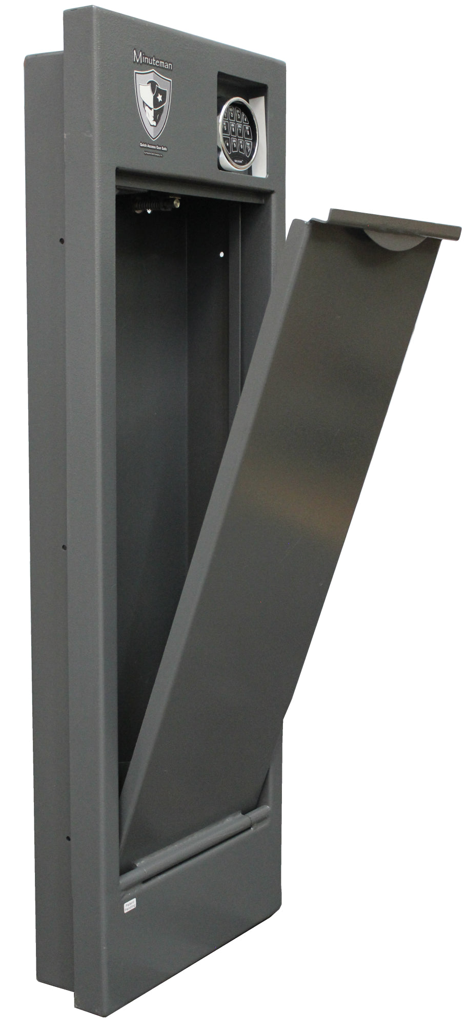 Hayman MM 4814 Minuteman Quick Access Biometric Gun Safe for Pistols - Secure Handgun Storage for Home, Office & Vehicle Use