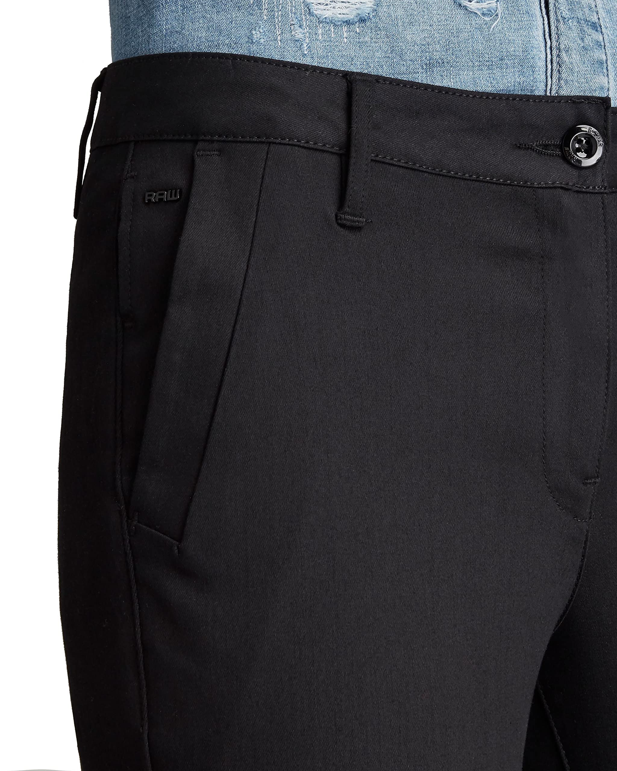 G-STAR Raw Women's Bronson Mid Rise Skinny Fit Chino Pants - King Stretch Denim for Comfort & Style | Perfect for Work, Casual Outfits & Everyday Wear