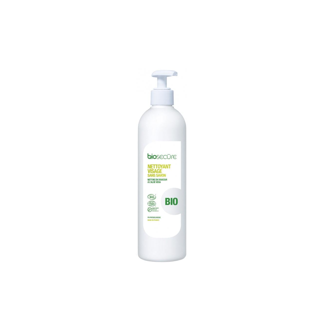 Gentle Bio Soap Free Facial Cleansing Gel for Sensitive Skin - Hydrating & pH Balanced Face Wash for Daily Skincare Routine
