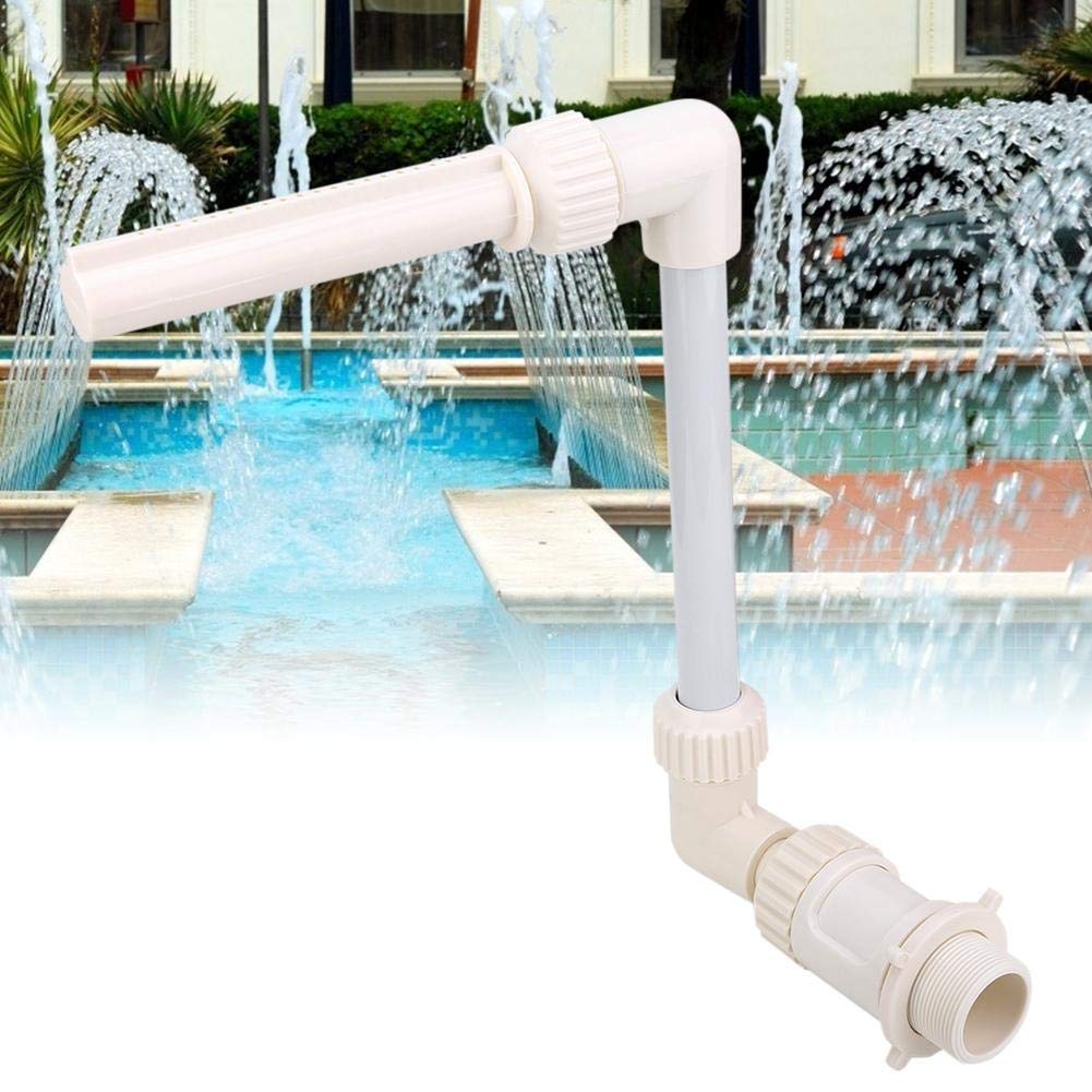 TOPINCN Waterfall Fountain Pool Sprayer - Elegant Swimming Pool & Spa Fountain Frame for Outdoor Decor | Perfect for Backyard, Garden, and Patio Water Features