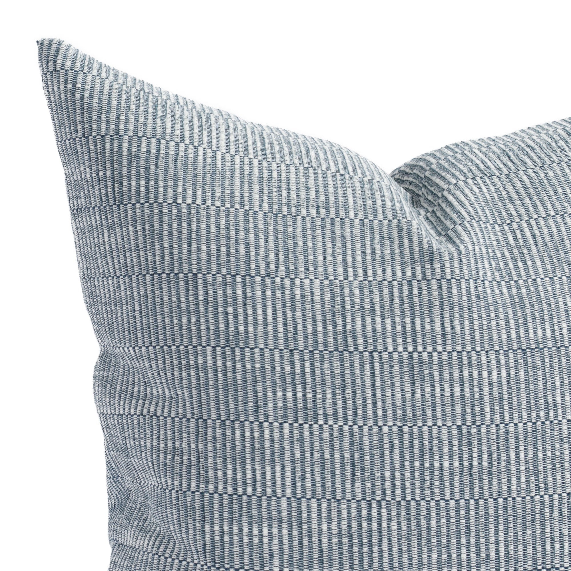 Lane 20x20 Chambray Pillow Cover - Soft Decorative Throw Pillow for Sofa, Bed & Couch - Home Decor Accent Pillow for Living Room, Bedroom & Nursery