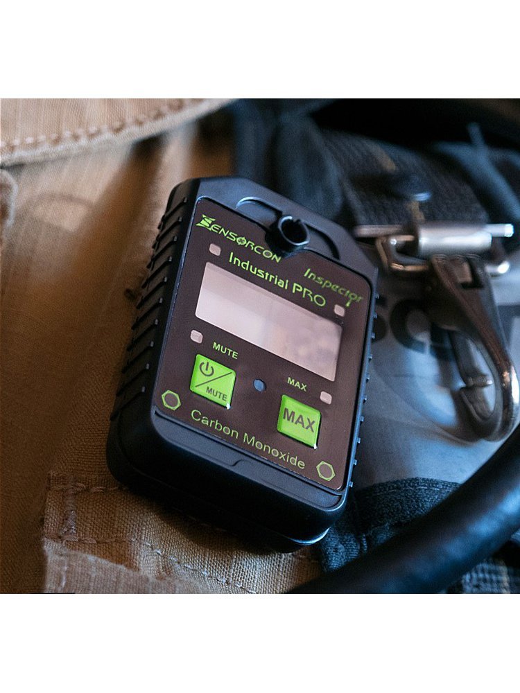 Industrial CO Carbon Monoxide Detector with Visual, Audible & Vibration Alarms - Waterproof Gas Leak Monitor for Home, Garage, RV & Workplace Safety