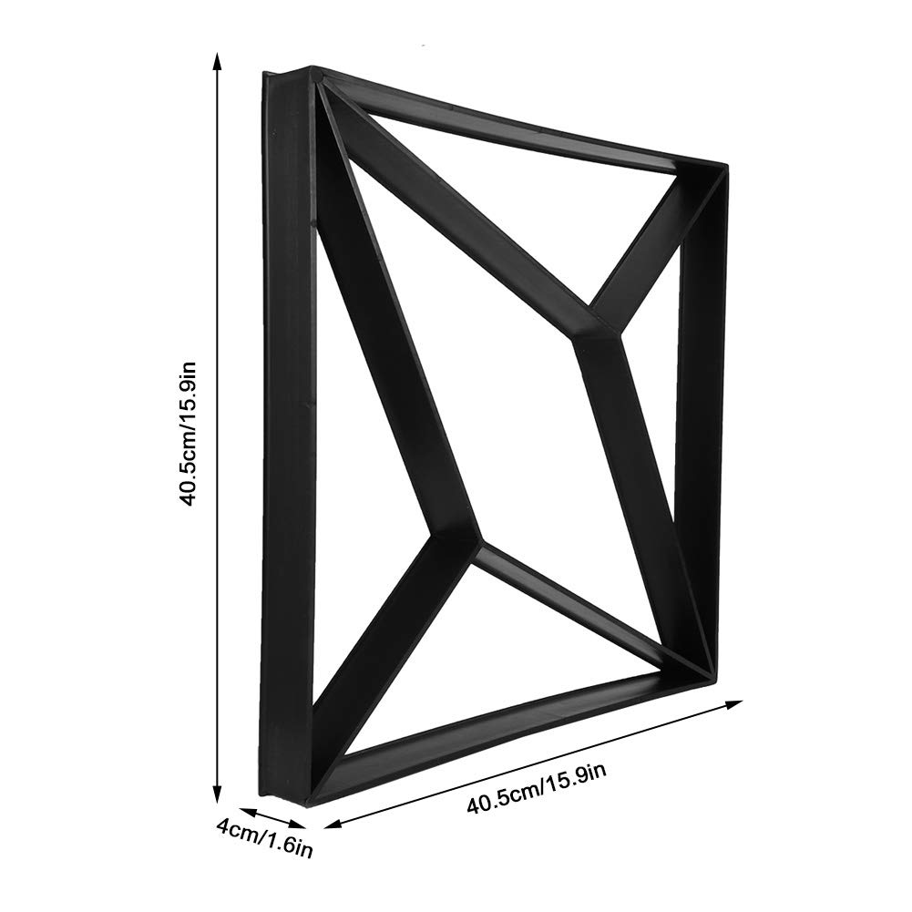 Rhombus Shape DIY Concrete Paving Tool - Reusable Cement Brick Mold for Garden Walkways & Patios - Perfect for Creating Decorative Pathways and Outdoor Flooring