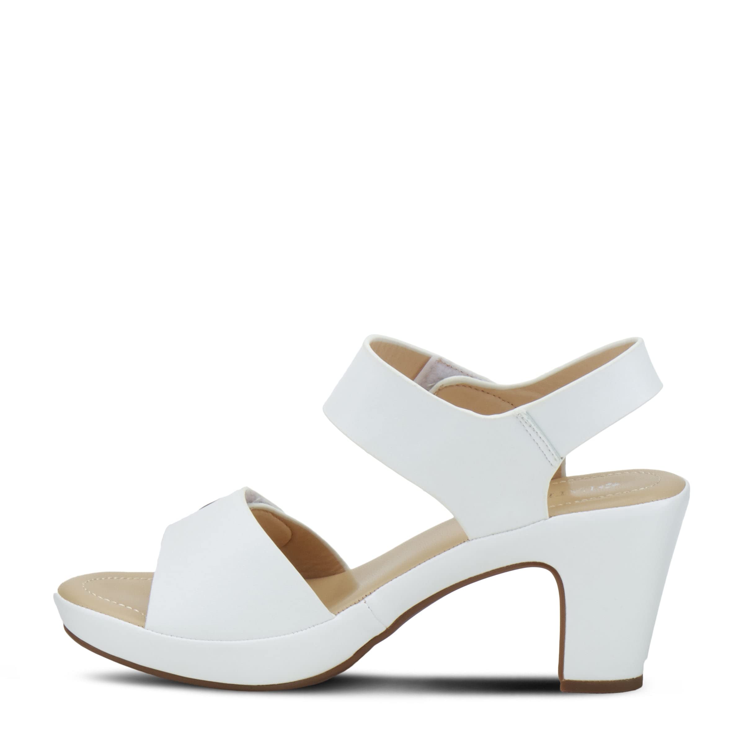 PATRIZIA Spring Step Dade Women's Casual Platform Sandals with Hook & Loop Closure - Slip-On Comfortable Ladies Sandals for Walking, Beach, Shopping & Everyday Wear