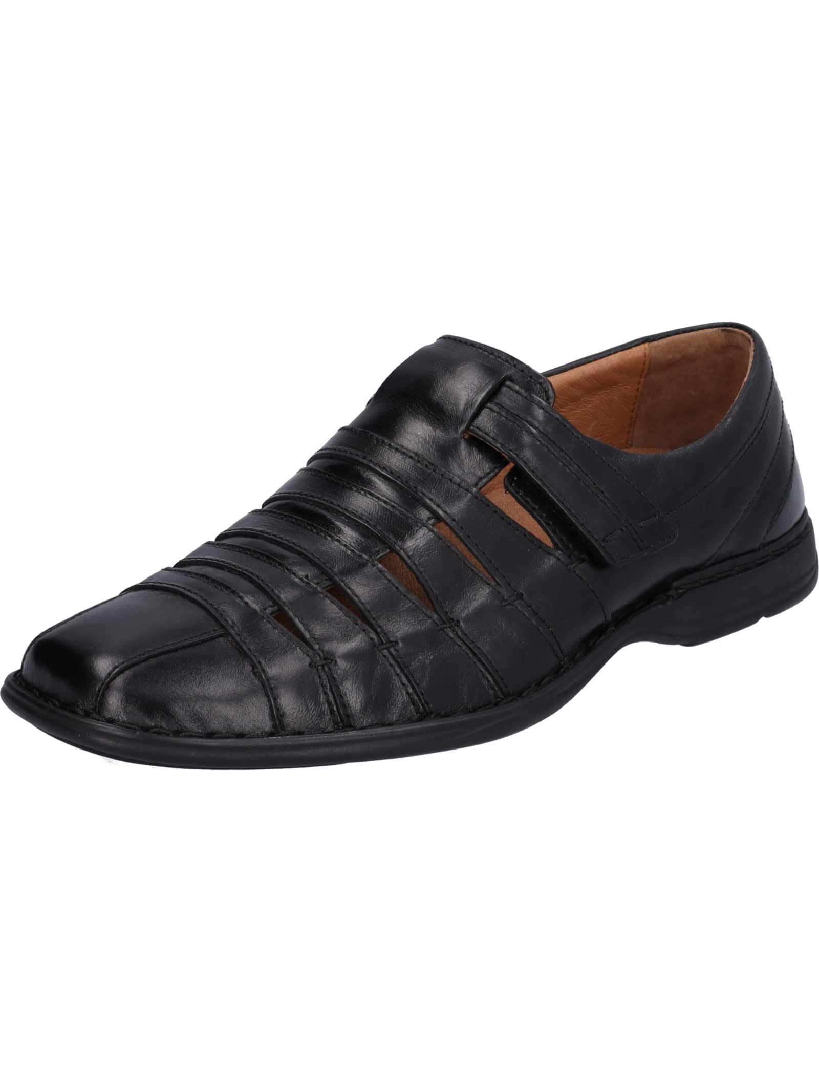 Josef Seibel Steven Men's Genuine Leather Loafers - Comfortable Slip-On Casual Shoes for Work, Travel & Everyday Wear