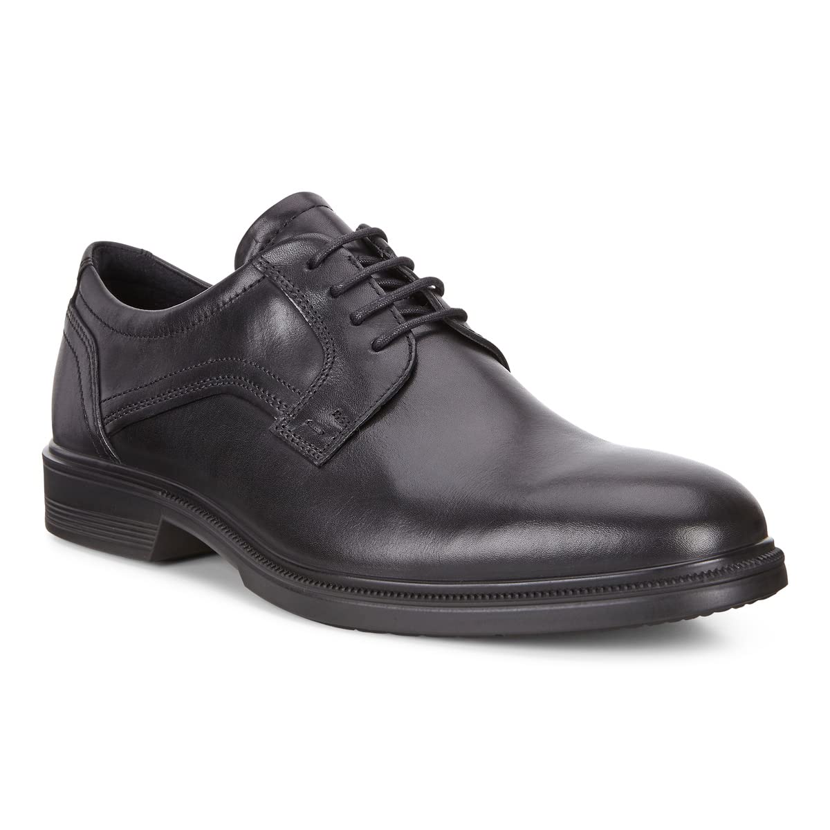 ECCO Men's Soft 7 Derbys Leather Dress Shoes - Comfortable & Stylish for Business, Office & Formal Occasions