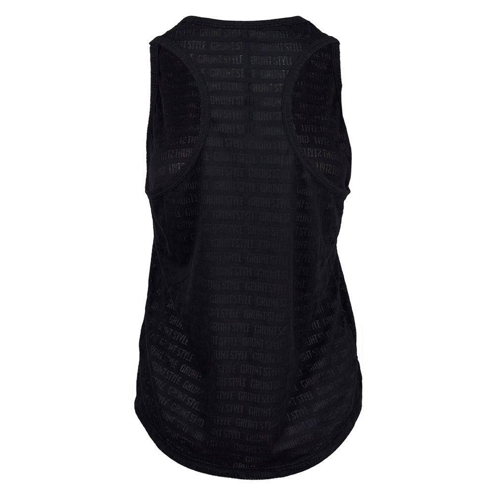 Women's Burnout Tank Top - Soft & Breathable Black Sleeveless Shirt for Yoga, Gym & Casual Wear