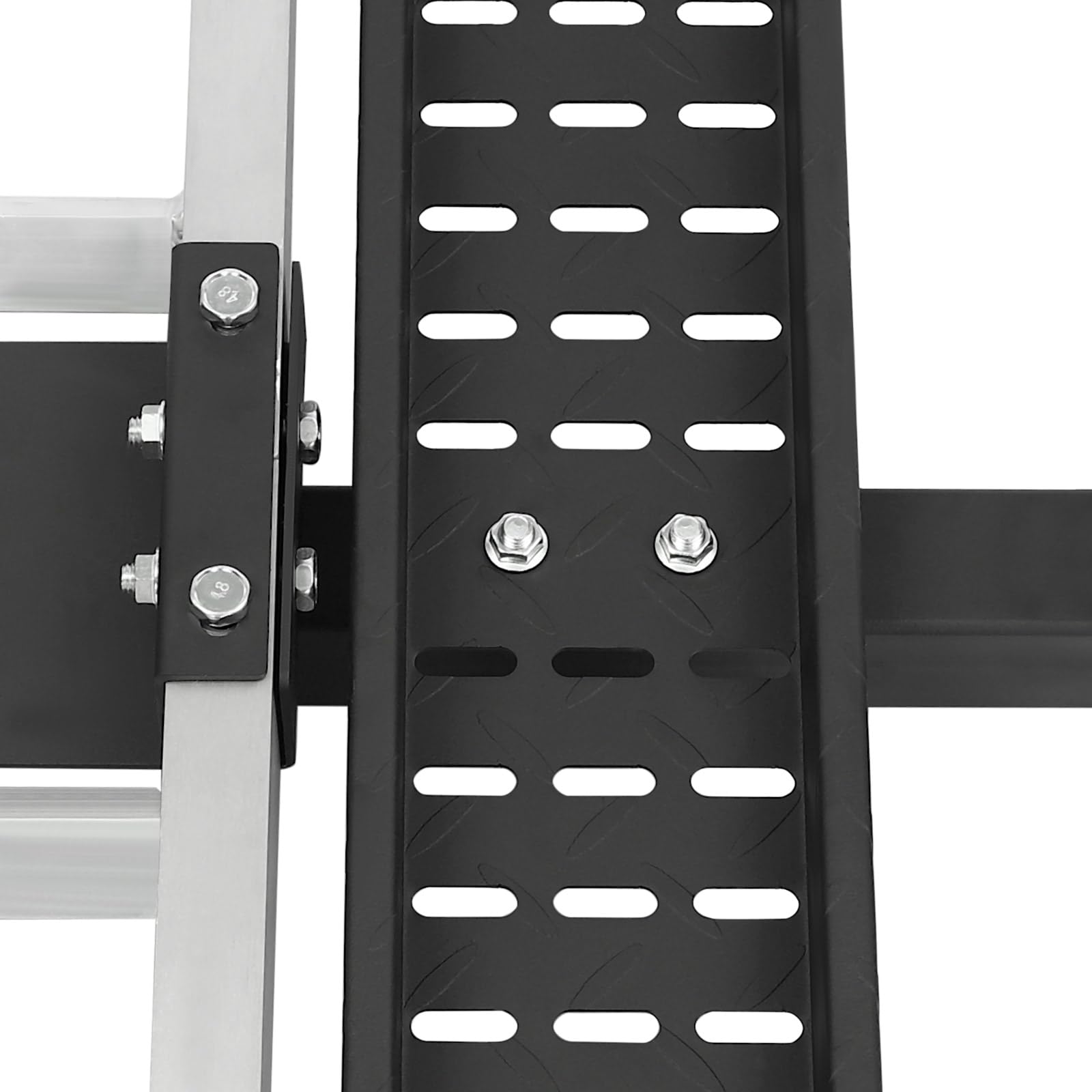 Aluminum Motorcycle Hitch Carrier 400lbs - Folding Bike Rack for Dirt Bikes & Loading Ramp - Perfect for Off-Road Adventures