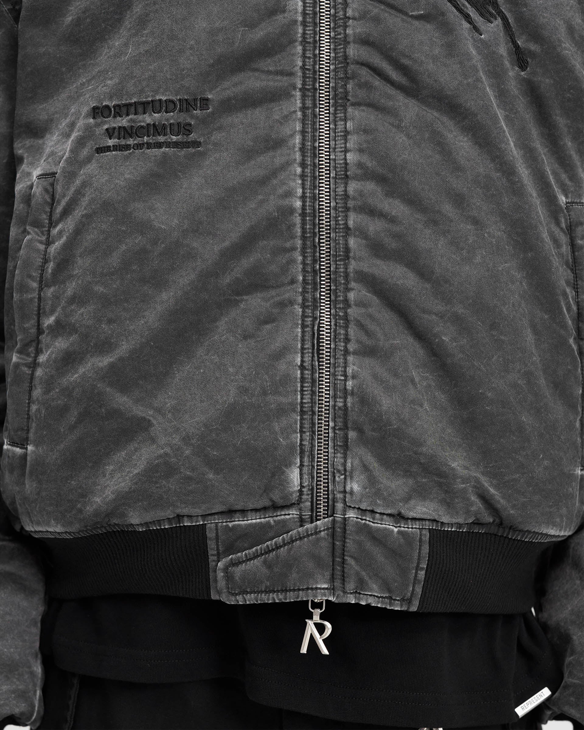 Icarus Flight Bomber Jacket - Premium Jet Black Aviator Style Leather Jacket for Men | Perfect for Motorcycle Riding, Casual Outfits & Night Out