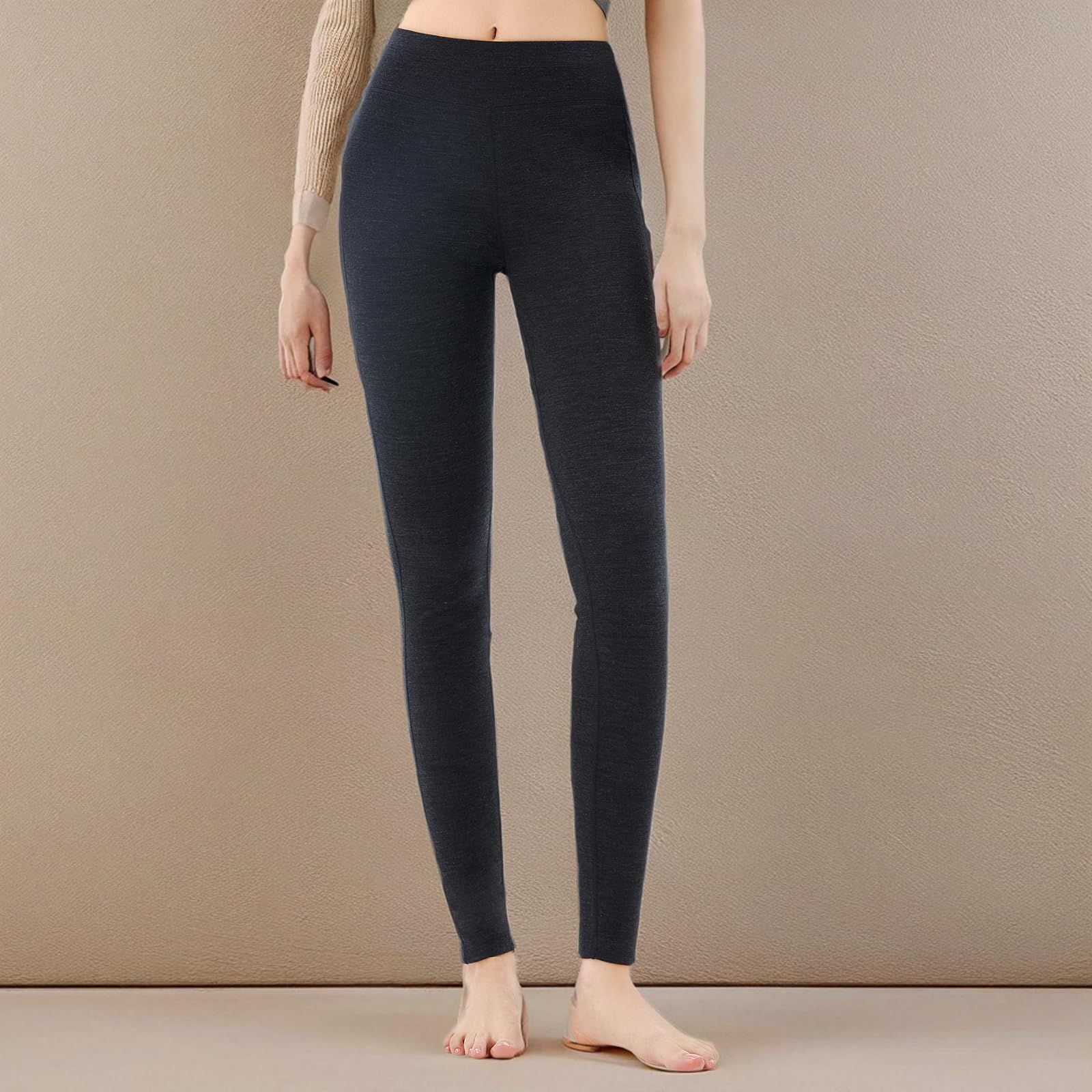 Merino Protect 100% Merino Wool Women's Thermal Leggings - Soft Base Layer Pants for Hiking, Skiing & Winter Sports | Warm Long Underwear for Cold Weather Activities