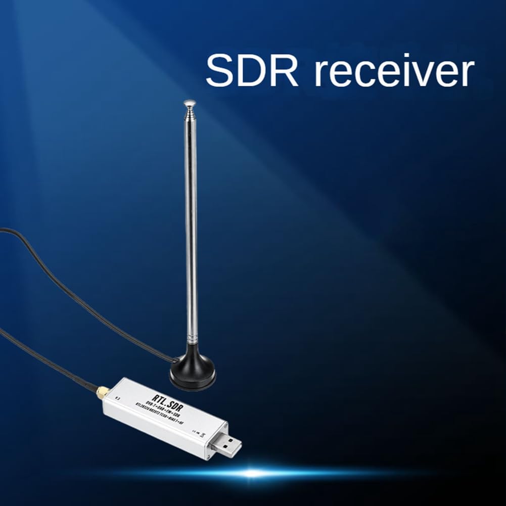 TRULOVE RTL2832U R820T2 SDR Receiver Kit - Software Defined Radio for ADS-B, AIS, DAB, FM - Perfect for Aviation Enthusiasts & Hobbyists