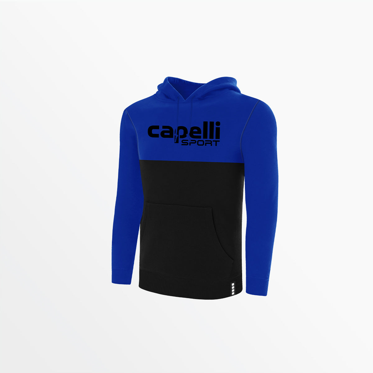 Men's Color Blocked Fleece Pullover Hoodie - Warm & Stylish Winter Sweatshirt for Outdoor Activities & Casual Wear