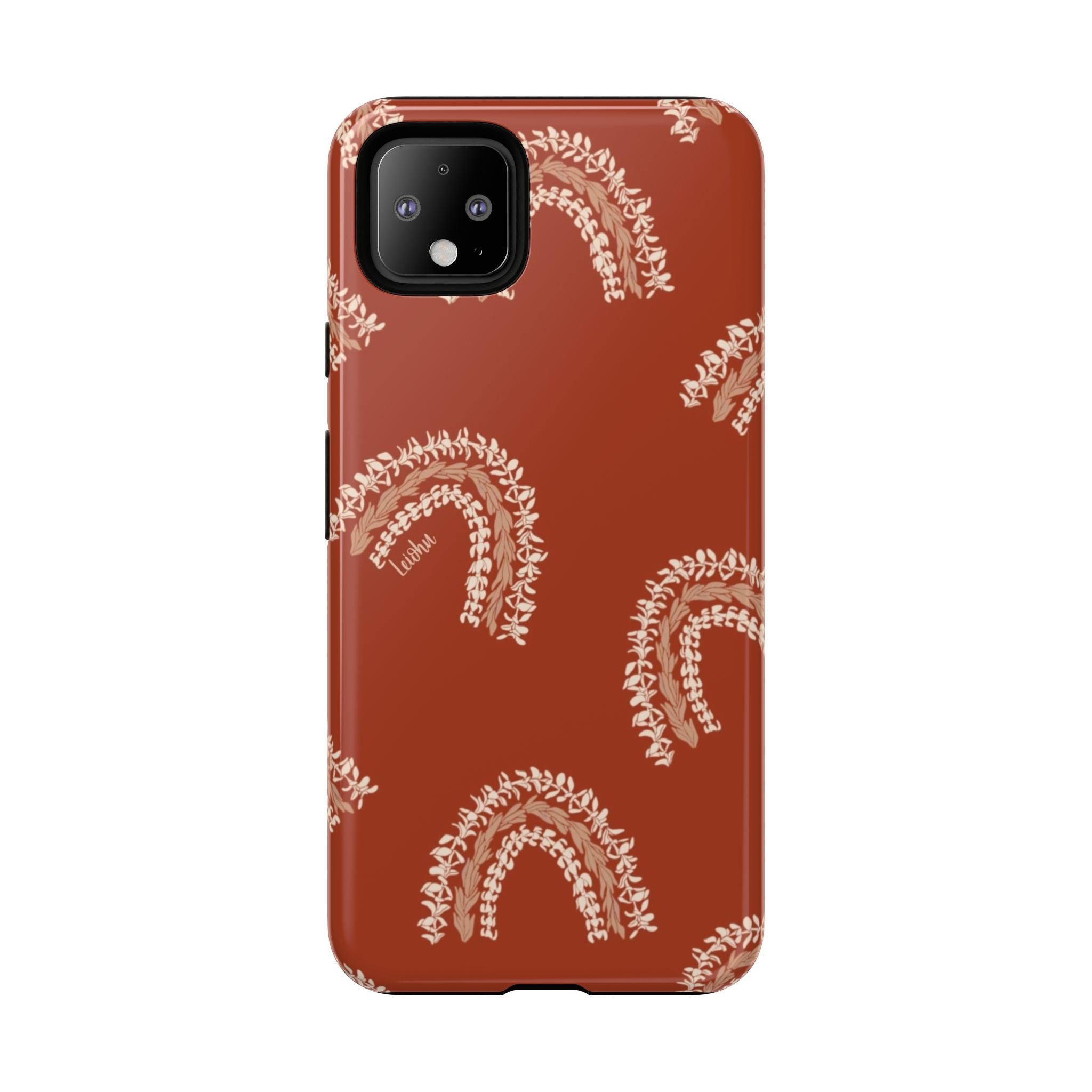 Authentic Hawaiian Ānuenue Lei - Colorful Flower Necklace for Google Pixel Phone Accessories - Perfect for Luau Parties, Graduations, and Hawaiian-Themed Events