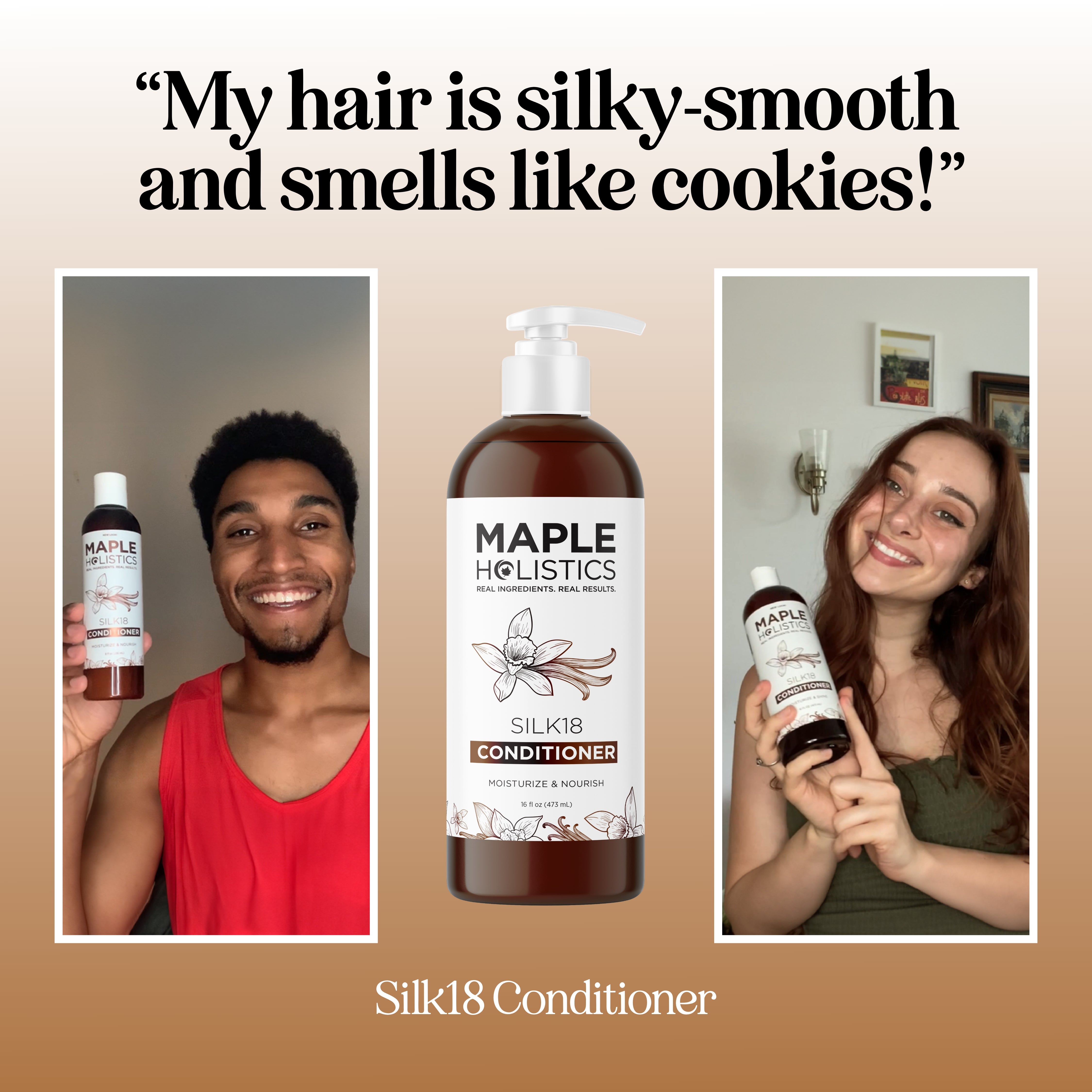 Silk18 Deep Conditioning Hair Treatment - Repairing & Hydrating Hair Mask for Dry, Damaged Hair - Perfect for Salon-Quality Hair Care at Home