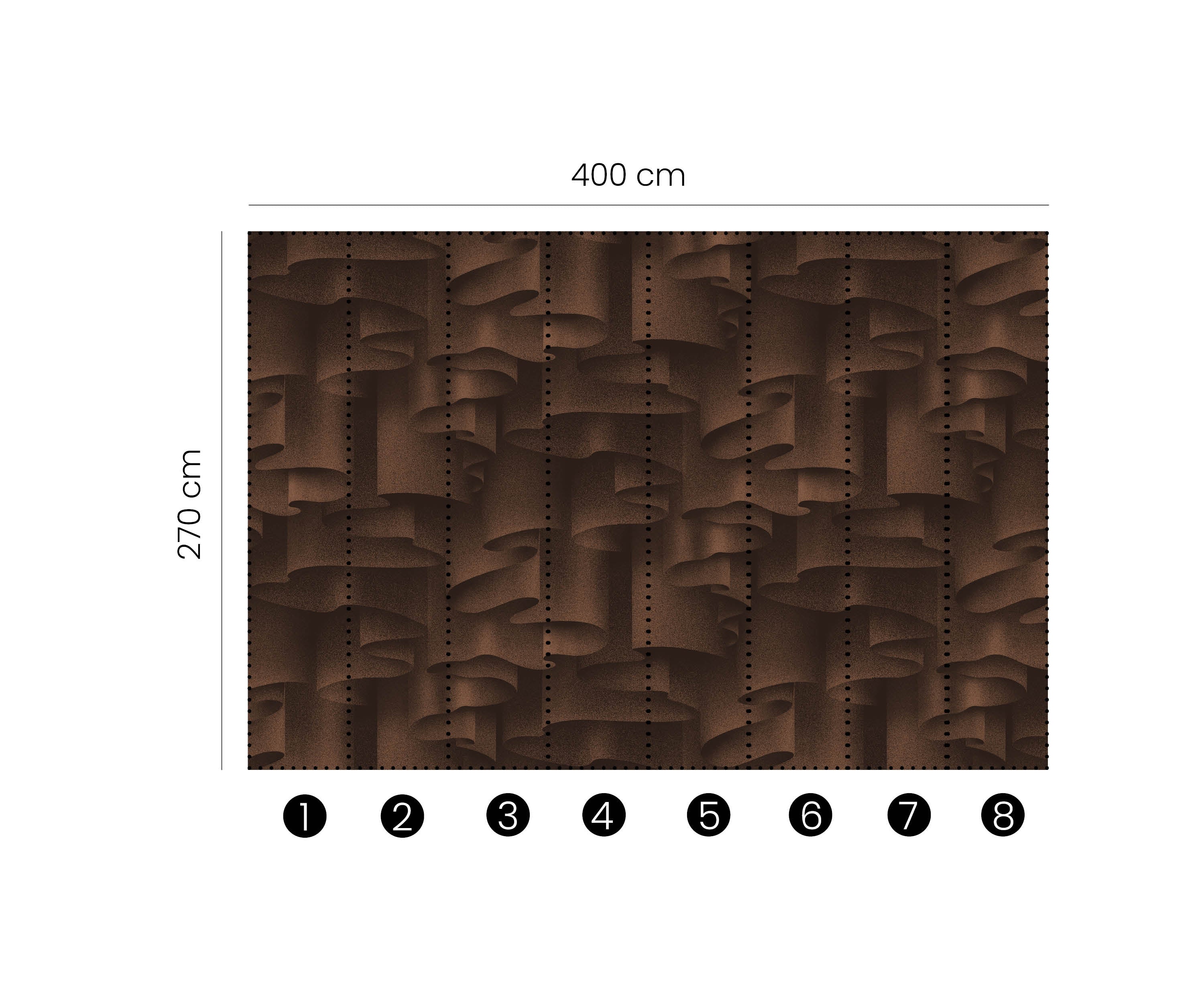 Stylish Digital Wallpaper & Wall Mural 2538M13 - Perfect for Home Decor, Living Room, Bedroom & Office Spaces
