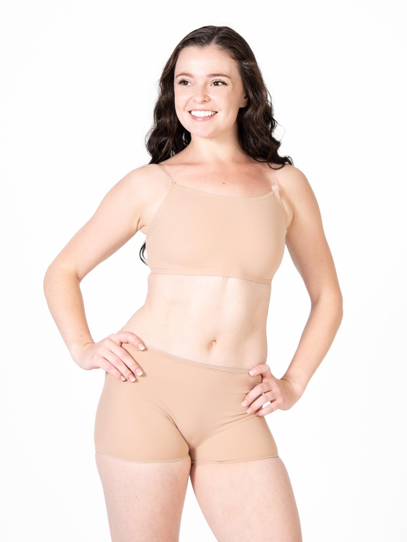 Body Wrappers Youth Convertible Dance Bra - Adjustable Straps for Ballet, Jazz & Gymnastics - Perfect for Dance Classes, Performances & Competitions