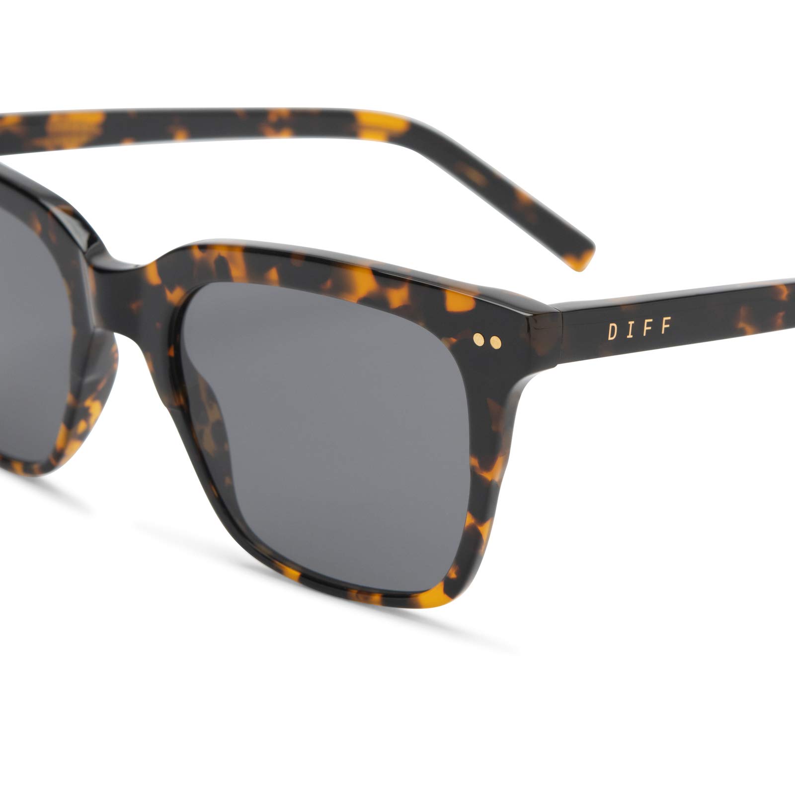 DIFF Billie Square Sunglasses for Men & Women - UV400 Protection, Classic Designer Style - Perfect for Outdoor Activities, Beach, Driving & Fashion Accessories