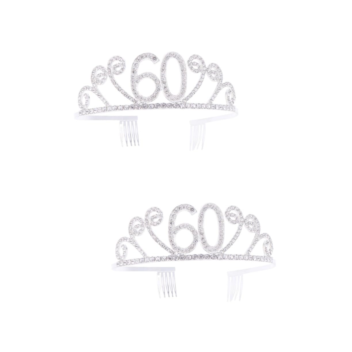 Beaupretty 60pcs Rhinestone Hair Jewels - Bridal Crown & Headpiece for Women, Perfect for Weddings & Birthdays