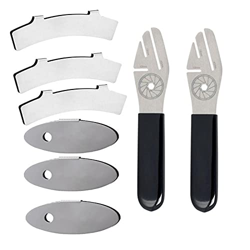 8-Piece Bike Disc Brake Alignment Tool Kit - Professional Brake Caliper Wrench & Rotor Truing Tool for Road Bikes & Mountain Bikes - Perfect for DIY Bike Maintenance & Repair