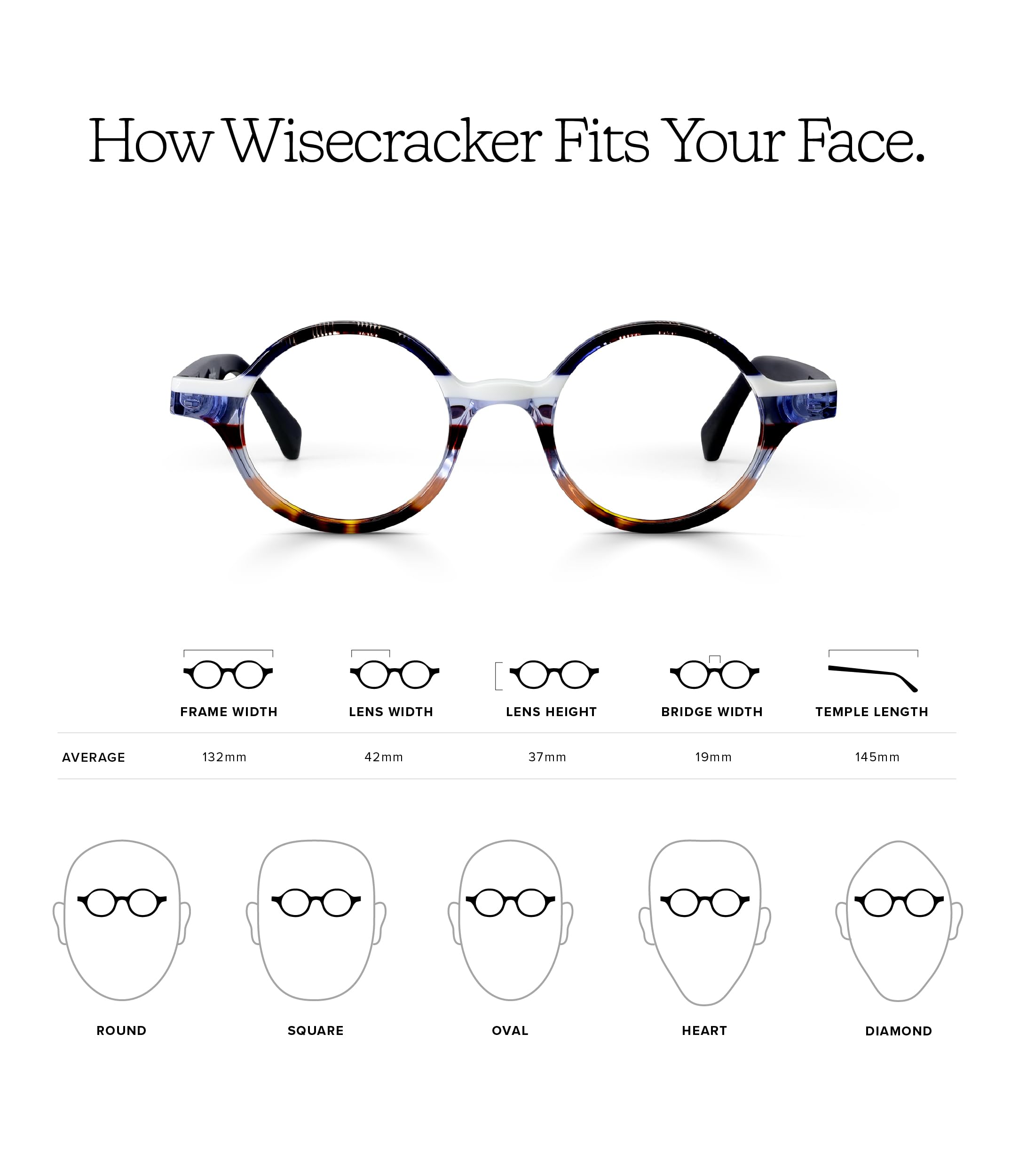 eyebobs Wisecracker Premium Reading Glasses for Men & Women – Round Frame for Average Faces (0.0x-4.0x) – Perfect for Office, Reading & Computer Work