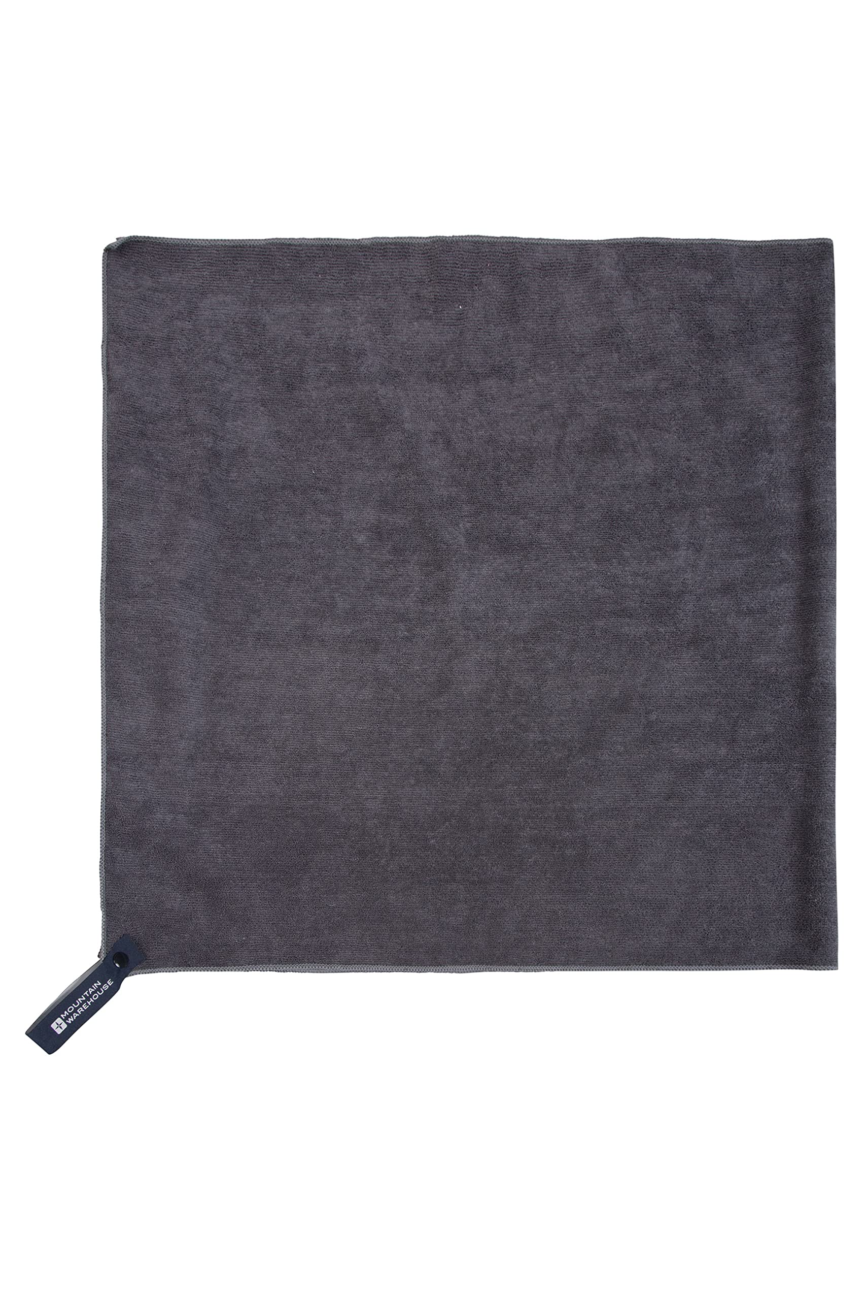 Mountain Warehouse Large Microfiber Travel Towel - Super Absorbent, Quick Dry, Lightweight & Compact for Camping, Hiking, Gym & Beach