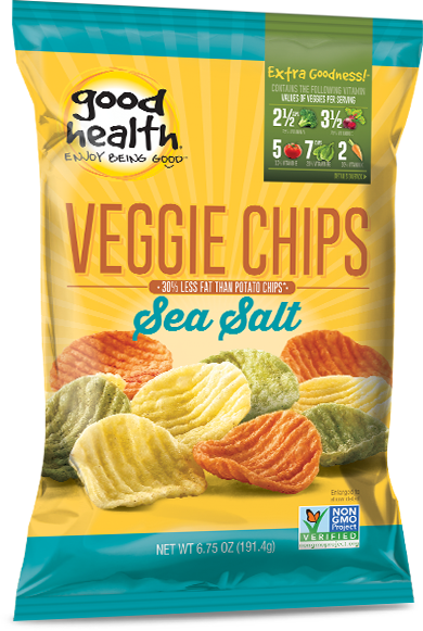 Healthy Sea Salt Veggie Chips - Gluten Free, Low Calorie Snack for Weight Loss & Keto Diet | Perfect for Office, School & Movie Nights