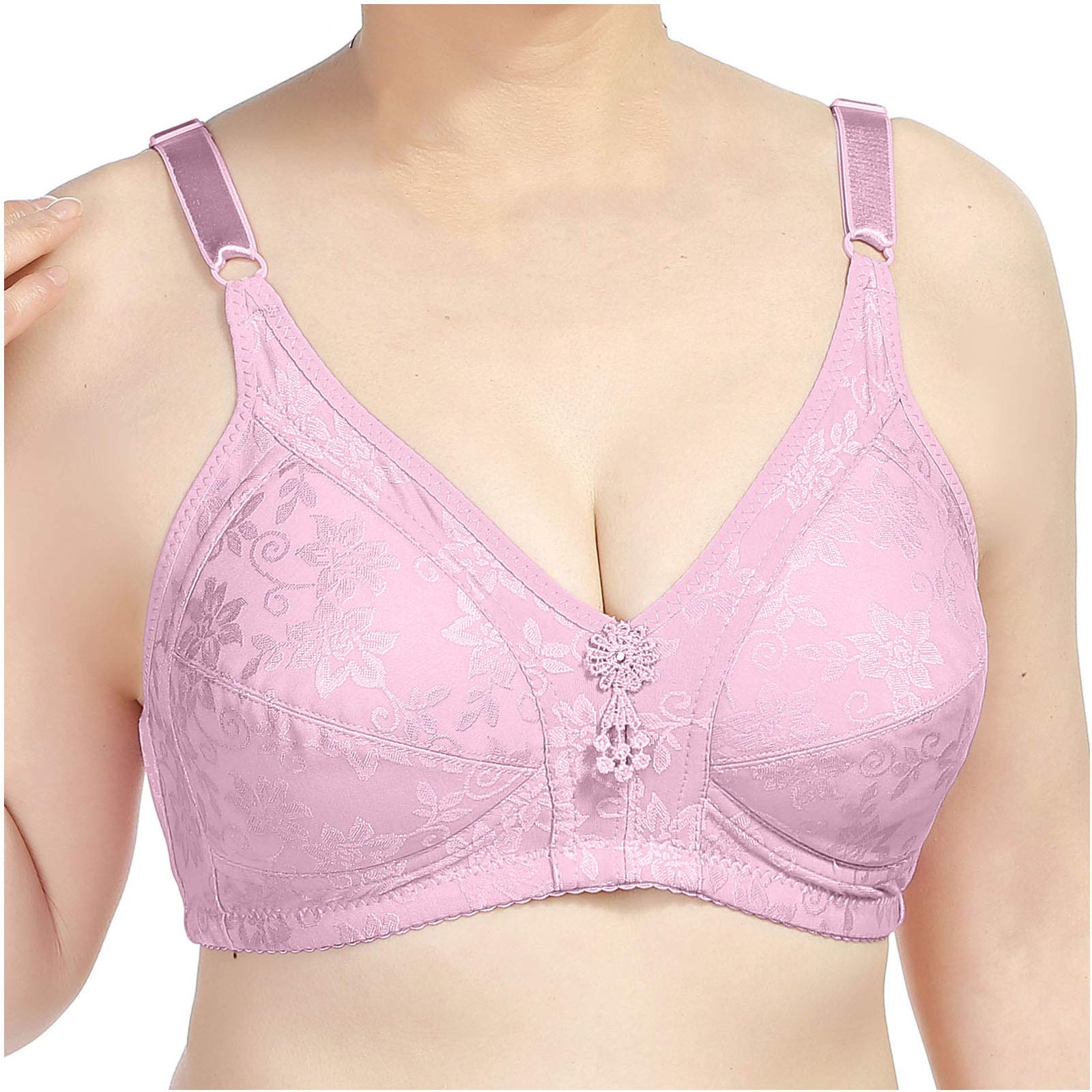 Wireless Plus Size Bras for Women - Comfortable, Breathable & Supportive Underwear - Perfect for Everyday Wear, Workouts & Lounge