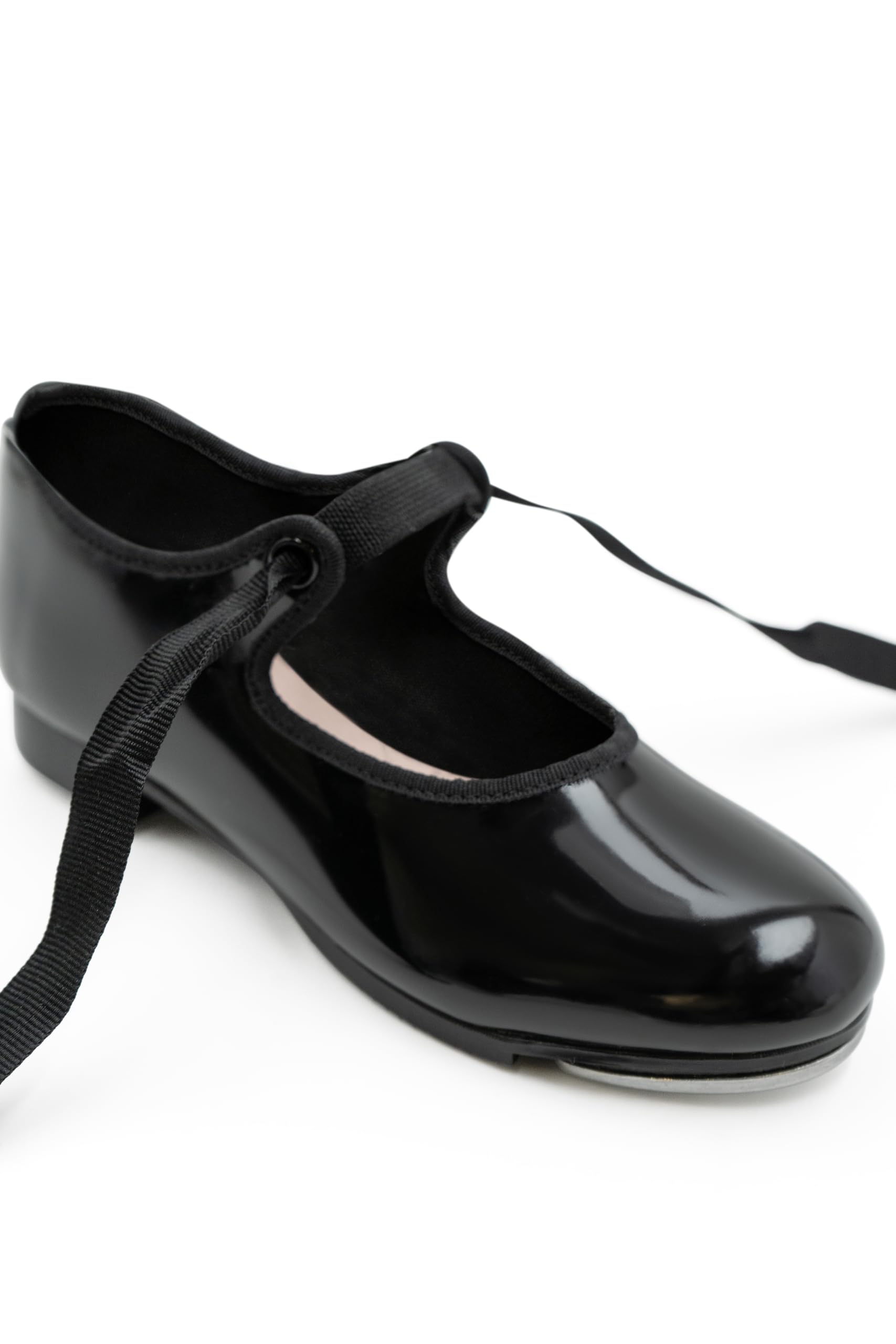 Capezio Girls Jr. Tyette Tap Dance Shoes - Lightweight Leather for Beginners & Kids - Perfect for Tap Dance Classes, Recitals & Performances