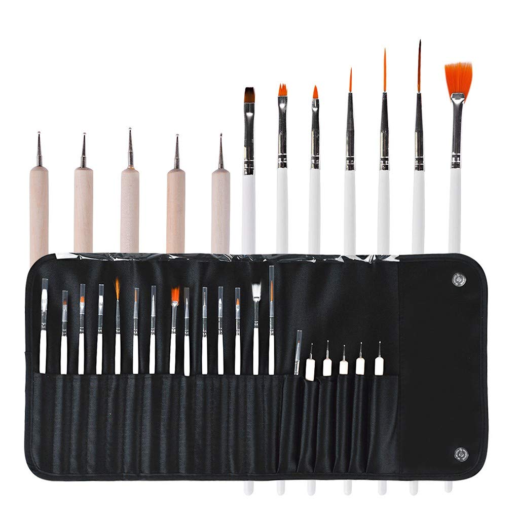 Professional Skin Care Storage Case - Black Cosmetic Organizer for Nail Art Tools & Painting Accessories - Perfect for Salon, Travel, and Home Use (One Size)