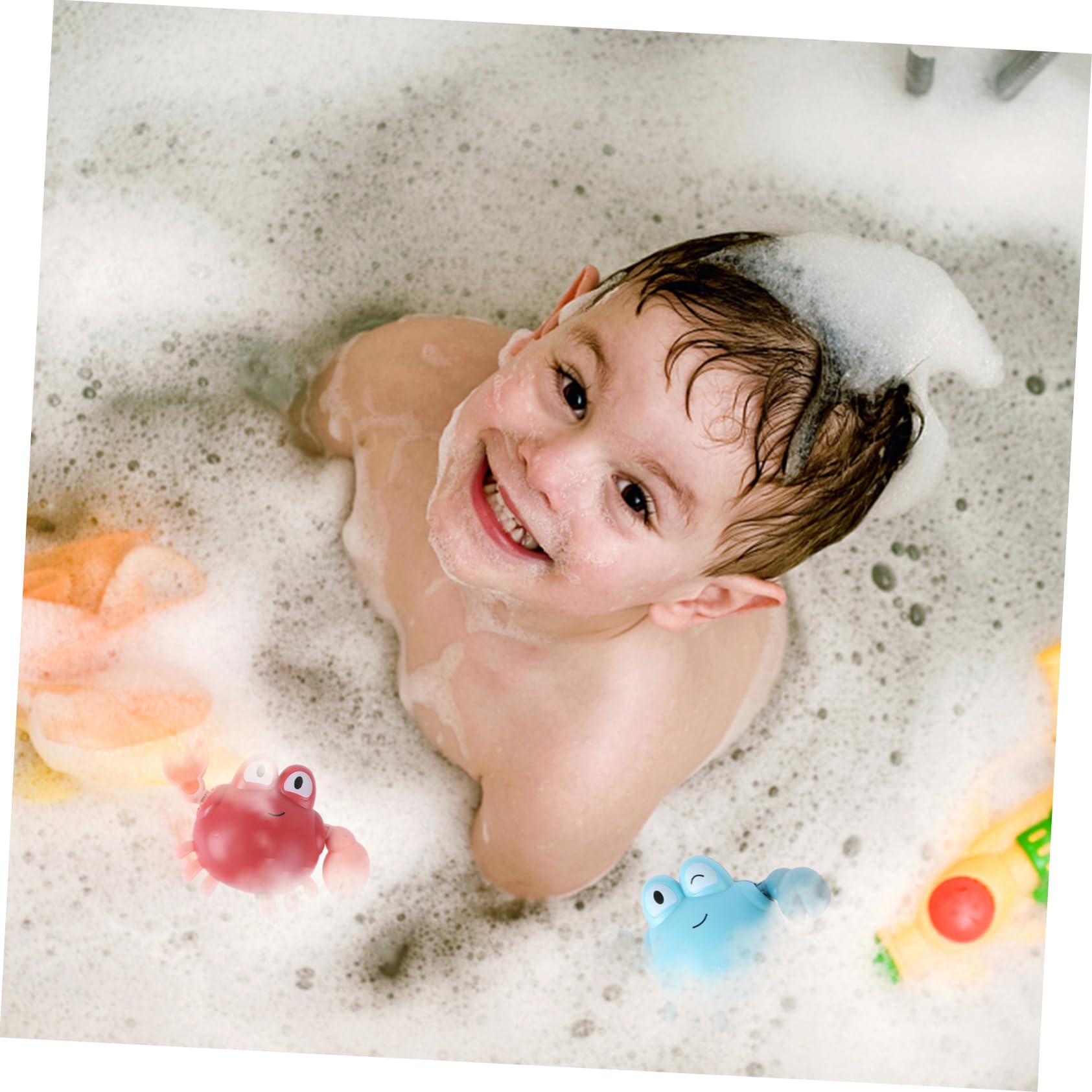2 Pack MUSISALY Wind Up Bath Toys for Kids - Fun Animal Shower Toys for Toddlers & Babies - Perfect Bath Time Entertainment for Bathtub Play