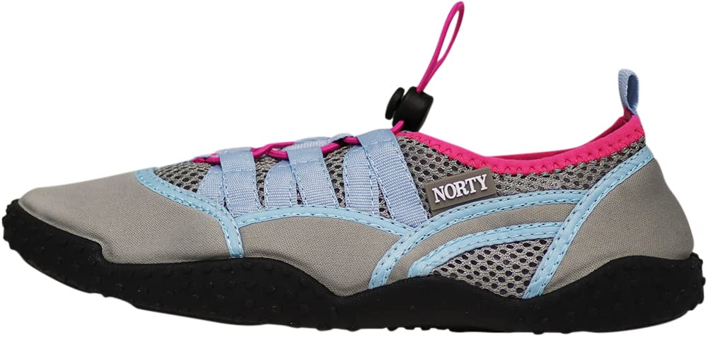 NORTY Wave Aqua Sock Water Shoes for Women - Quick-Dry Swim & Beach Shoes with Non-Slip Sole - Perfect for Pool, Beach, Yoga & Water Sports