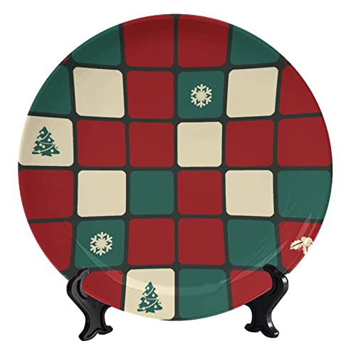 Small Squares With Christmas Elements