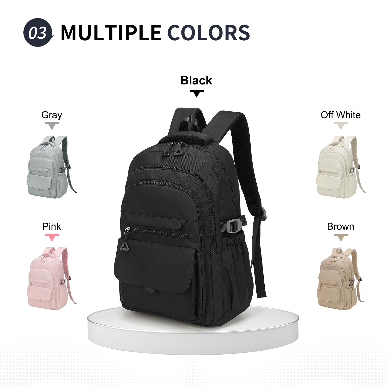 Stylish Water-Resistant 15.6