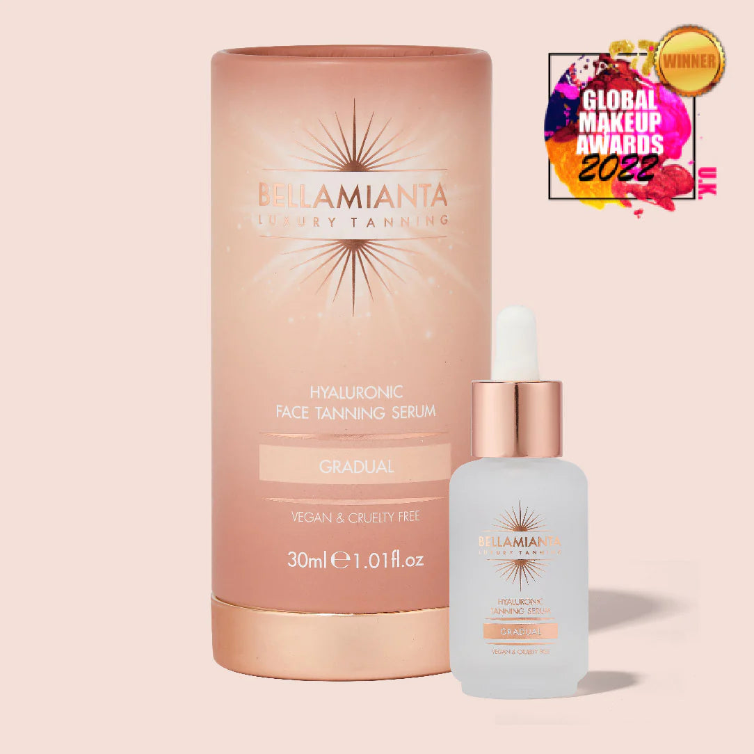 **Best Hyaluronic Acid Face Tanning Serum for Glowing Skin – Gradual Tan & Hydration – Perfect for Daily Use & Sun-Kissed Look**