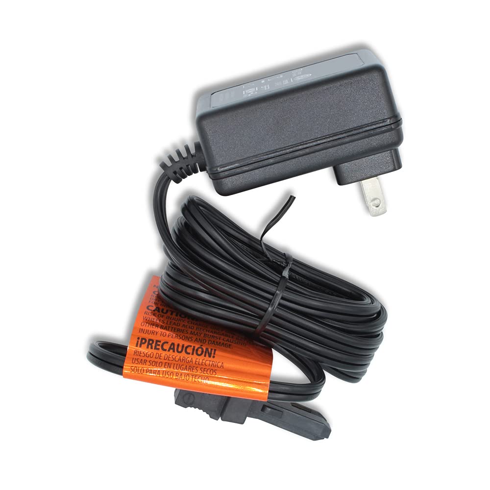 Original Power Wheels Barbie Escalade W6205 Replacement Charger - 12V Technical Precision Charger for Kids Ride-On Cars - Perfect for Home, Backyard & Birthday Gifts