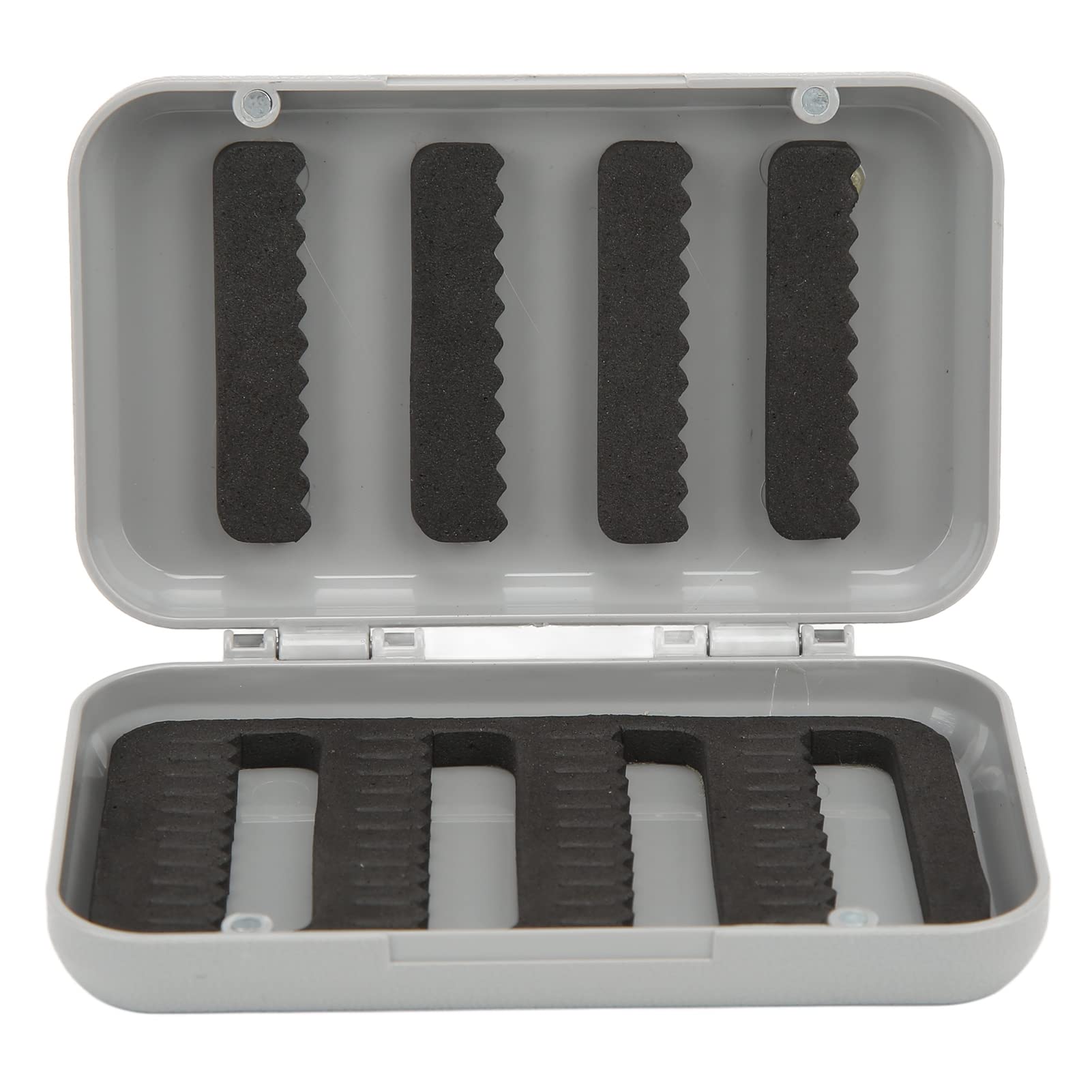 **Jiawu Double Sided Fly Fishing Box – Compact ABS Lure Storage with Ample Space for River & Stream Fishing Accessories – Perfect for Fly Tying, Organizing Hooks & Flies On-The-Go**