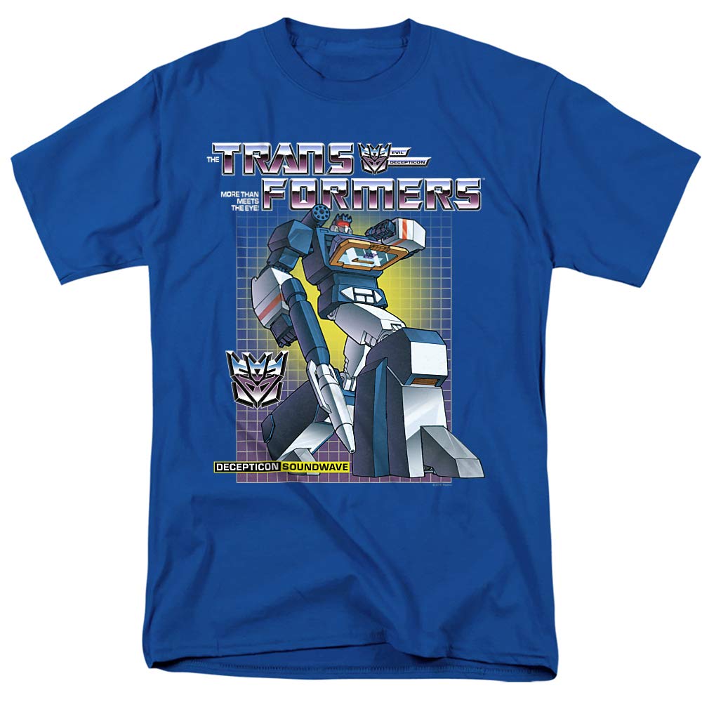 Transformers Soundwave Unisex T-Shirt for Adults - Cool Graphic Tee for Men & Women - Perfect for Cosplay, Comic Con & Everyday Wear
