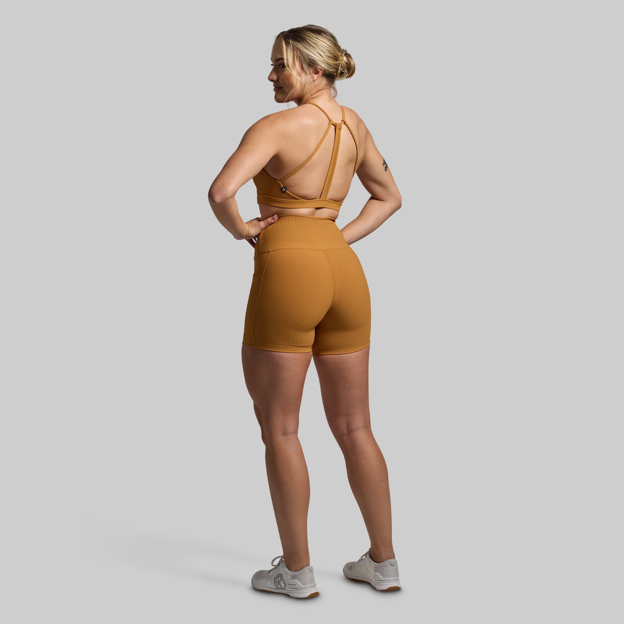 All or Nothing Short Set (Biscuit) - Women's Casual Lounge & Sleepwear Set - Perfect for Home Relaxation, Yoga, and Summer Outfits