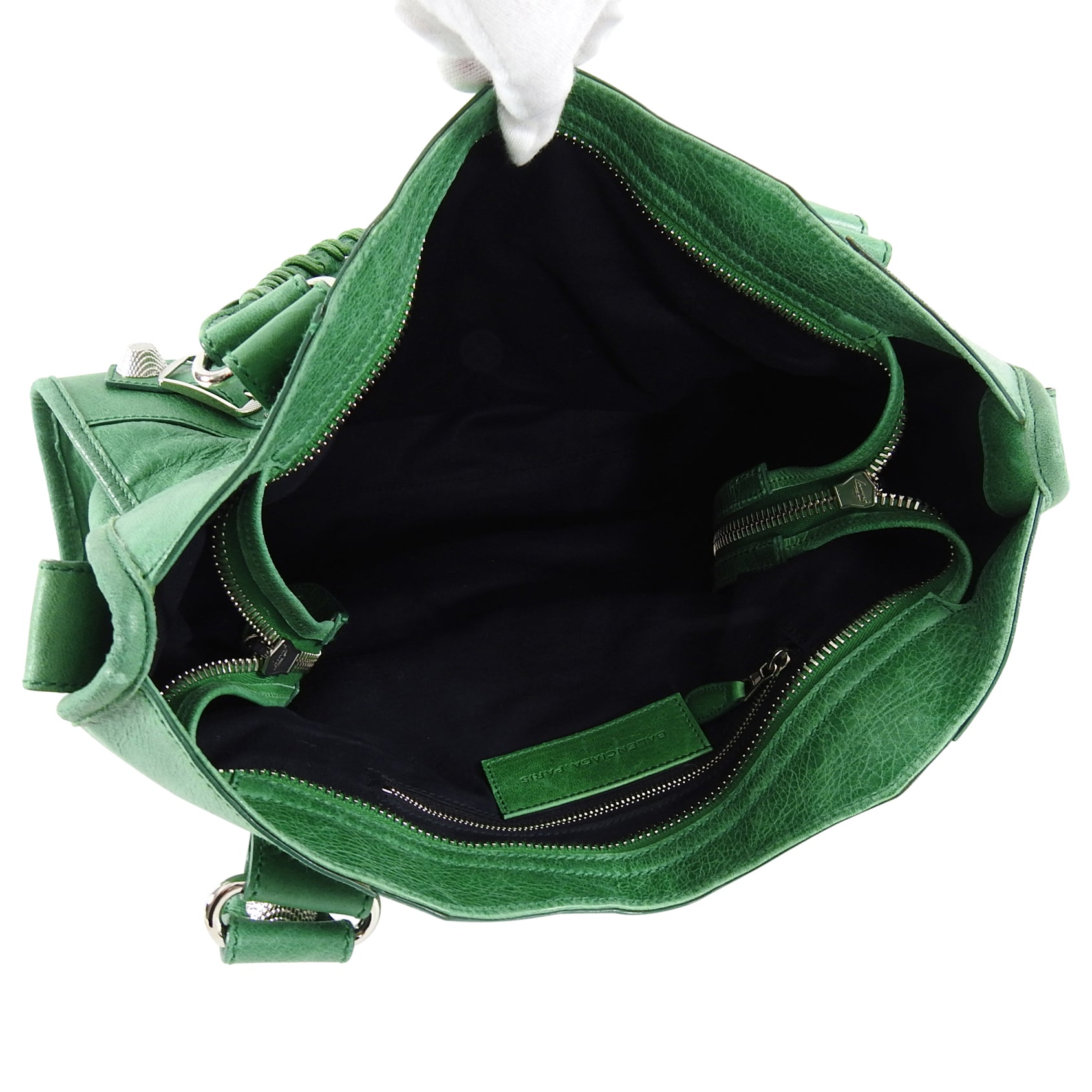Balenciaga Green Motocross Giant 21 City Bag - Luxury Designer Handbag for Women, Perfect for Everyday Use, Travel & Fashion Accessories