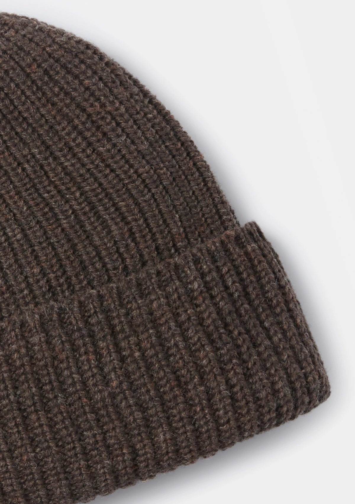 Brown Melange Beanie Hat for Men & Women - Soft Knit Winter Beanie for Cold Weather - Cozy Unisex Slouchy Beanie for Outdoor Activities, Skiing, Hiking and Casual Wear