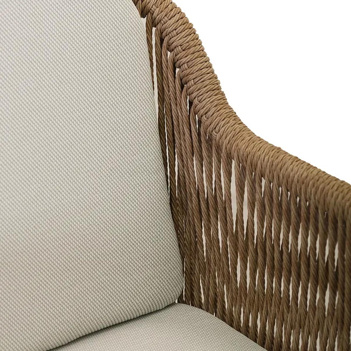 Delphi Modern Dining Armchair - Upholstered Fabric Seat, Sturdy Wooden Legs for Kitchen, Dining Room, and Office Use
