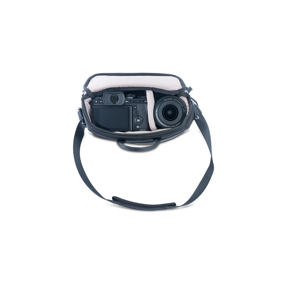 VEO GO 24M BK Professional Shoulder Camera Bag for DSLR & Mirrorless Cameras - Waterproof & Durable Black Photography Bag - Perfect for Travel, Hiking, and Outdoor Photography