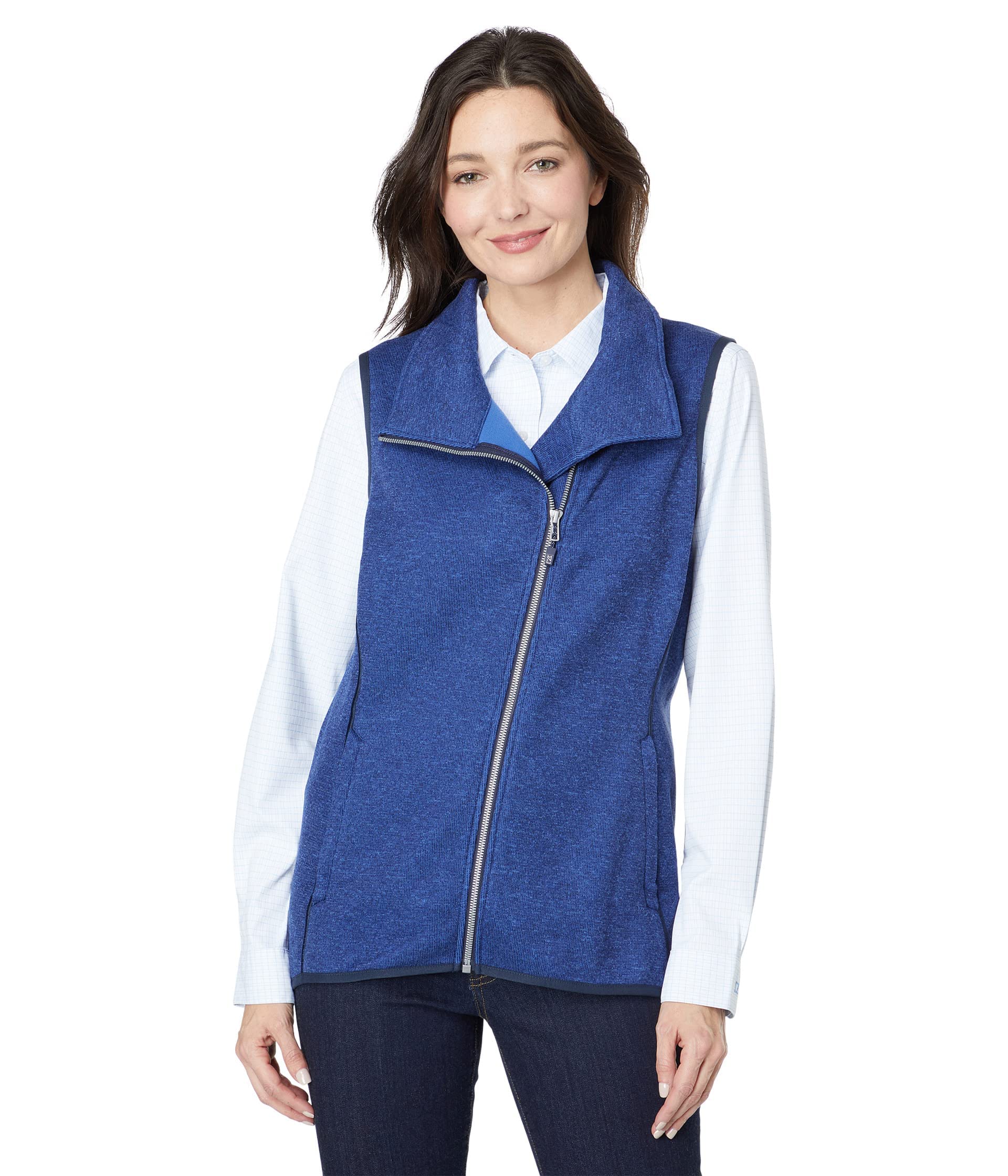 Cutter & Buck Women's Lightweight Quilted Vest - Water-Resistant Puffer Jacket for Outdoor Activities, Hiking & Casual Wear