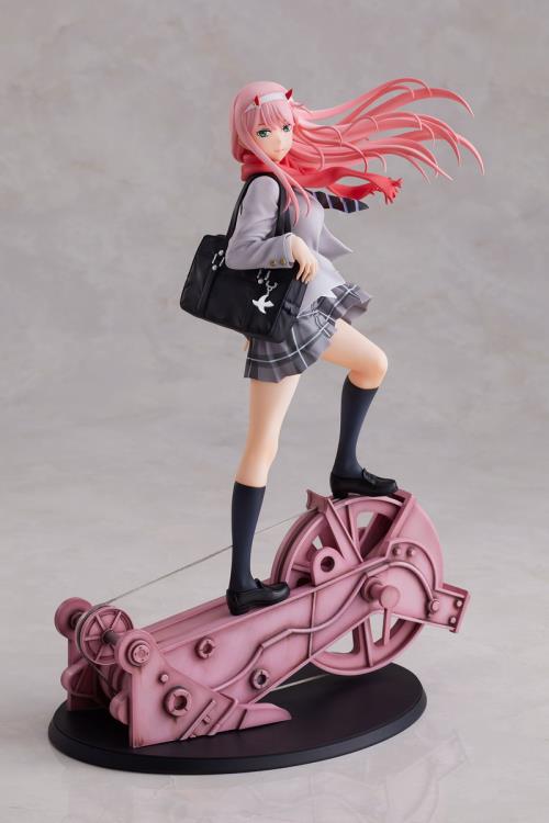 Aniplex 1/7 Scale Figure - Darling in the Franxx Zero Two (School Unicorn Ver.) Anime Collectible Statue | Perfect for Display in Anime Collections, Gaming Rooms & Otaku Decor
