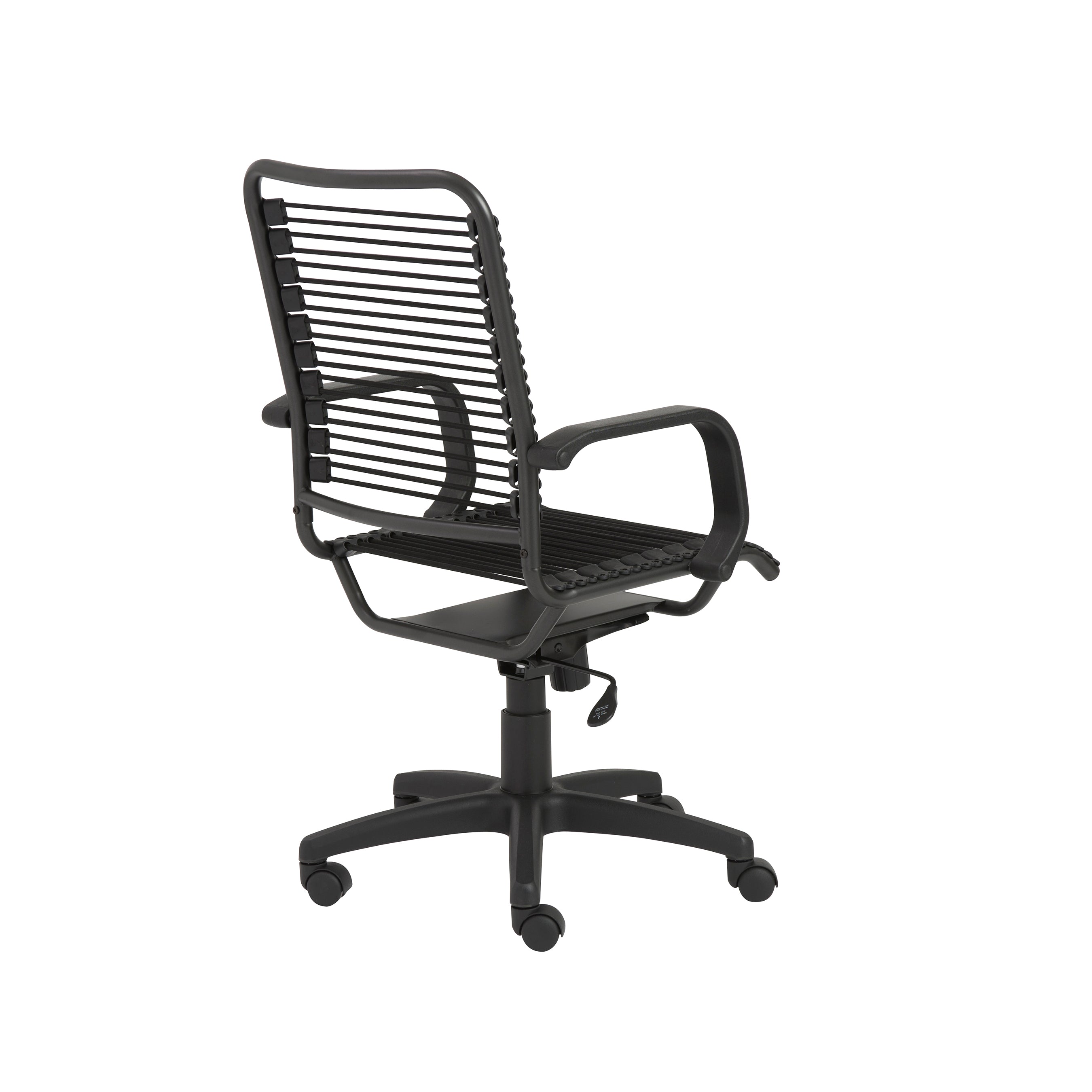 Bradley High Back Bungee Office Chair - Ergonomic Mesh Executive Chair with Graphite Frame & Black Base - Perfect for Home Office, Gaming & Workspace Comfort