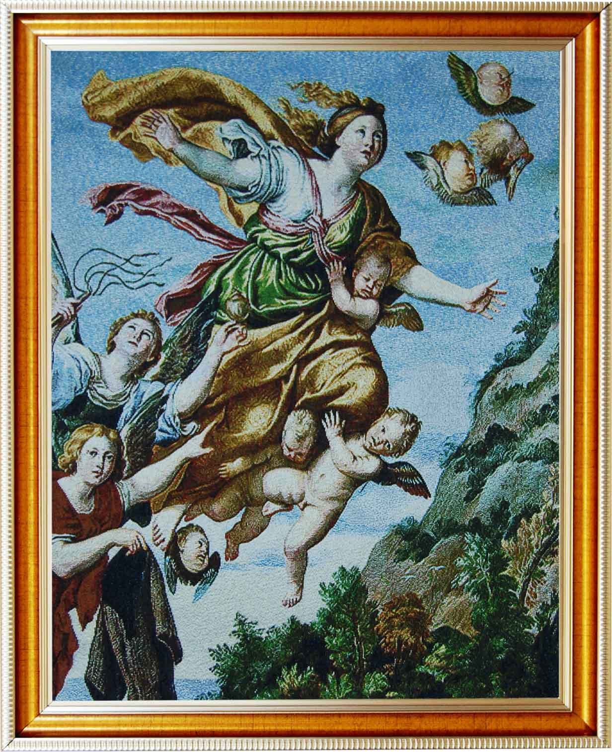 Mary Magdalene Tapestry - Jacquard Woven Wall Art (27x35in) for Home Decor