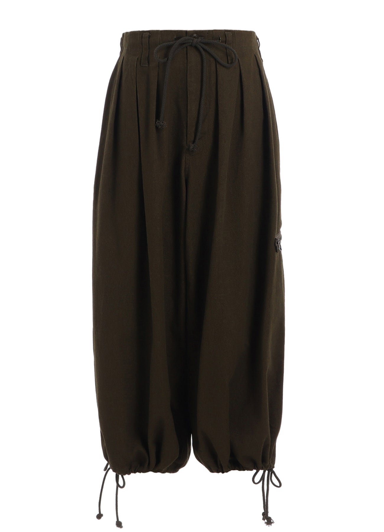 Breathable Cotton Drill Zipper Pocket Balloon Pants for Women & Men - Comfortable Loose Fit Casual Trousers for Yoga, Travel, and Everyday Wear