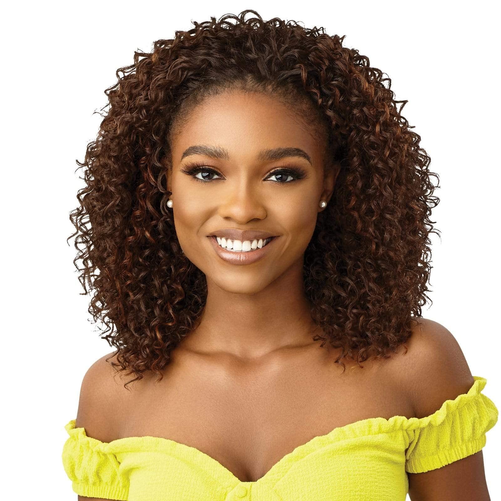 Outre Converti Cap Deluxe - Heat Resistant Flat Laying Wig Cap with High Tex Fibers (FFMNGR) | Perfect for Protective Styling, Weaves & Braids